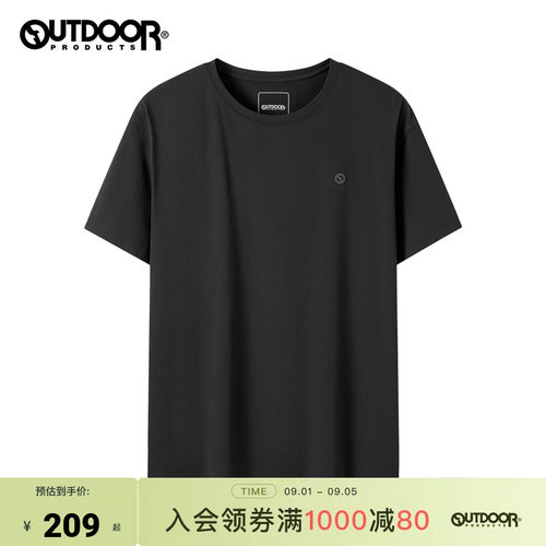 outdoor products 加州云雀2026夏季新款短袖T恤男户外速干德立胜