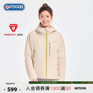 outdoor products 加州云雀秋超轻棉服金标P棉女户外休闲外套上衣