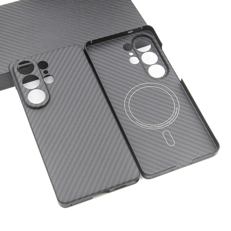 适用三星S26Ultra超轻薄凯夫拉碳纤维Magsafe磁吸S26U商务手机壳