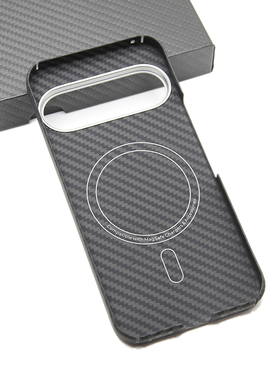 适用谷歌Pixel 10ProXL轻薄凯夫拉碳纤维商务Magsafe磁吸手机壳
