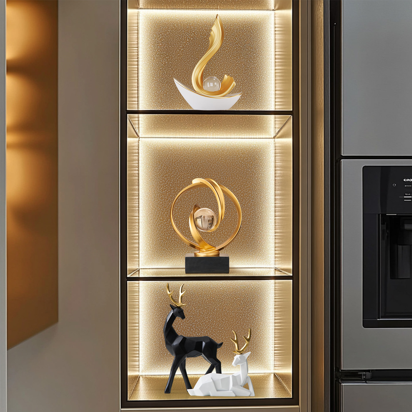 一帆风顺家居桌面帆船摆件装饰品轻奢高档客厅酒柜工艺品新居礼物