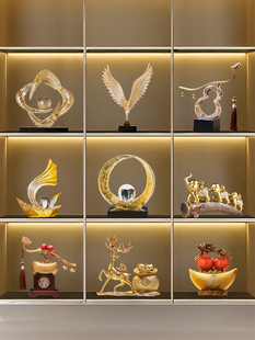 现代酒柜摆件客厅轻奢高档家居电视柜装 饰工艺品乔迁搬家新房礼物