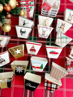 出口单 图案很多随机发两个18元特价 圣诞节万圣节陶瓷小碗零食碗