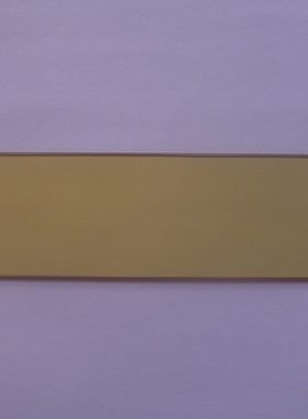 光学黄色玻璃钢化JB420 金波滤光片420nm后通过 前截止150502mm