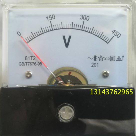 交流电压表81T2450V 460V 100V 250V 300V 500V 600V  81L2