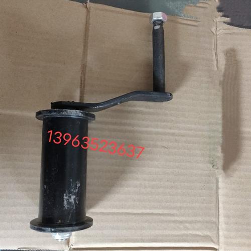 时风配件 农用三轮车单杆压带轮涨紧轮 拖带轮矿用车皮带轮单臂轮