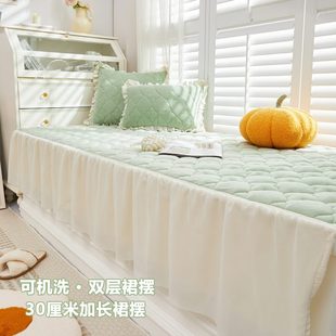 网红主卧阳台垫子窗台垫轻奢高级感公主可机洗坐垫 飘窗垫2023新款