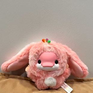 大湾鸡玩偶粉色垂耳兔大湾鸡毛绒挂件包包挂饰玩偶书包公仔