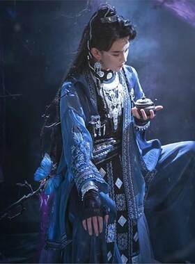滇南卜梦苗疆少年cos服苗疆少女