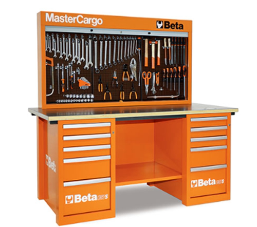 预售 意大利BETA百塔C57S/B-O-工作台 橙色（不包含工具）