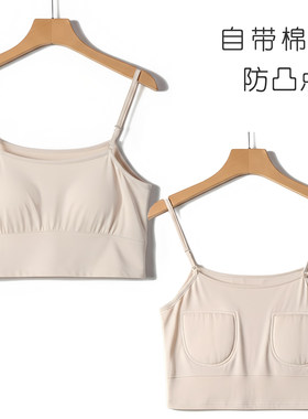 自带棉垫莫代尔女防凸点