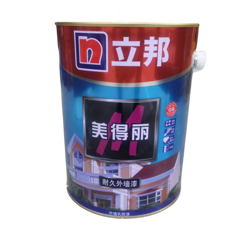 立邦美得丽外墙乳胶漆防水涂料707耐候底漆面漆调色 防霉抗碱水性