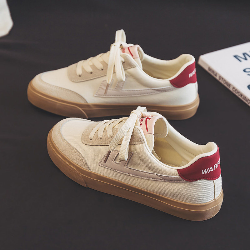 回力女鞋帆布鞋女2025年夏季新款小白鞋低帮德训鞋休闲运动板鞋子