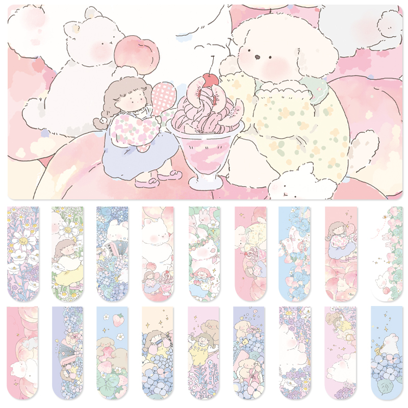 大角色磁性书签十八枚装小满系列