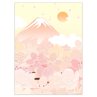 大角色A4折纸单面印刷长方形