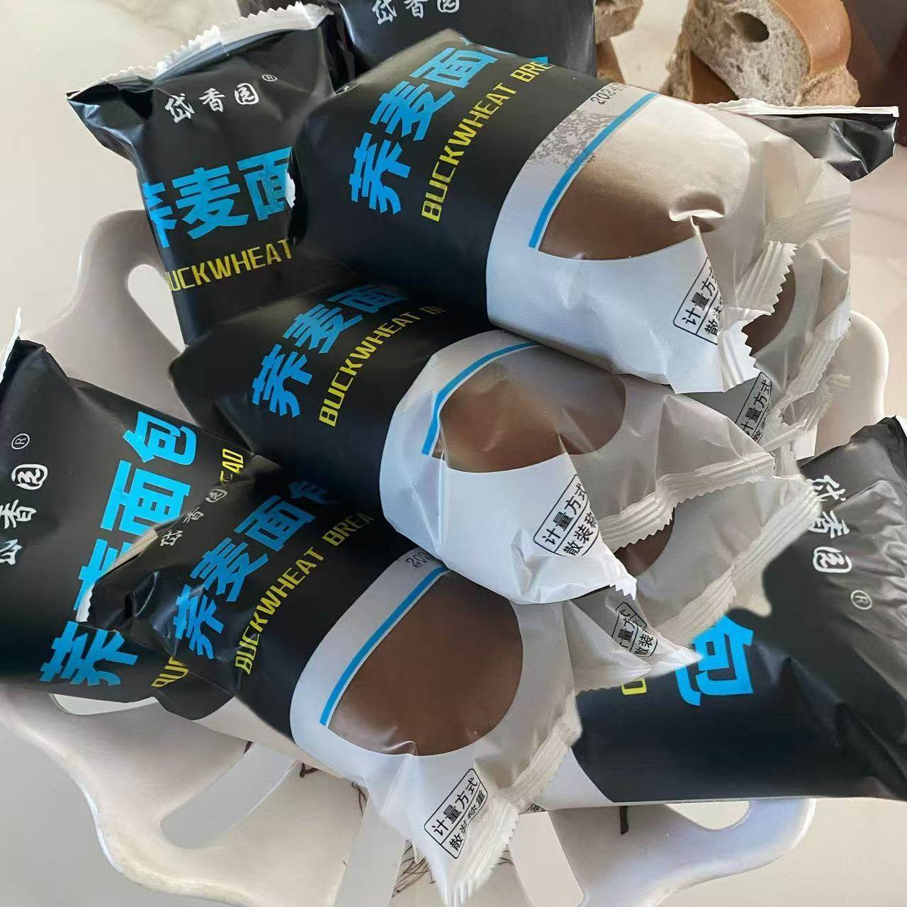 糖尿饼病人专用食品旗舰店苦荞乔麦面包控糖无加蔗糖全麦代餐零食