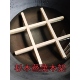 杉木材质篦子炒锅蒸架原木榫卯折叠蒸锅笼屉隔水家用木制蒸井字格