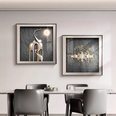 吉象大气餐厅挂画厨房墙壁装饰画