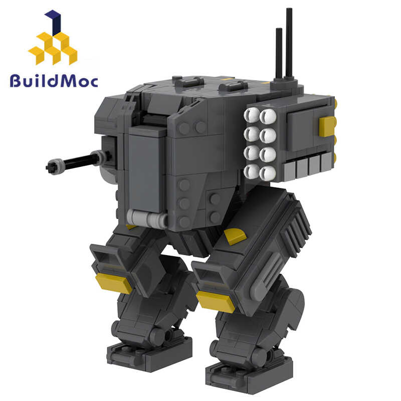 buildmoc绝地潜兵潜水员exo-45兼容乐高爱国者外骨骼套装机甲玩具