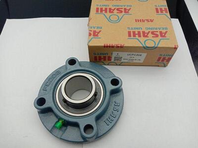 进口ASAHI外球面轴承带圆形座UKFC/UCFC 201 202 203 204 205 206