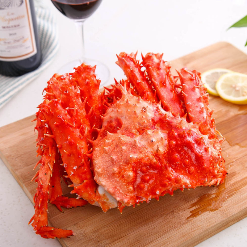 智利熟冻帝王蟹长脚蟹特大新鲜冷冻海鲜年夜饭螃蟹皇帝蟹年货送礼