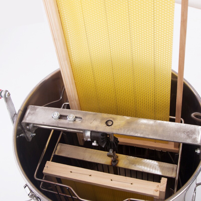 摇蜜机304全不锈钢小型家用蜂蜜工具养蜂全套中蜂加厚甩蜜打糖机