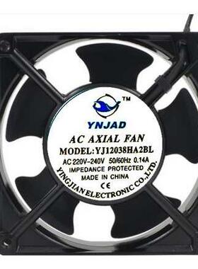 YJ12038/12025/15050/17251/18060/20060HA2BL风扇220V
