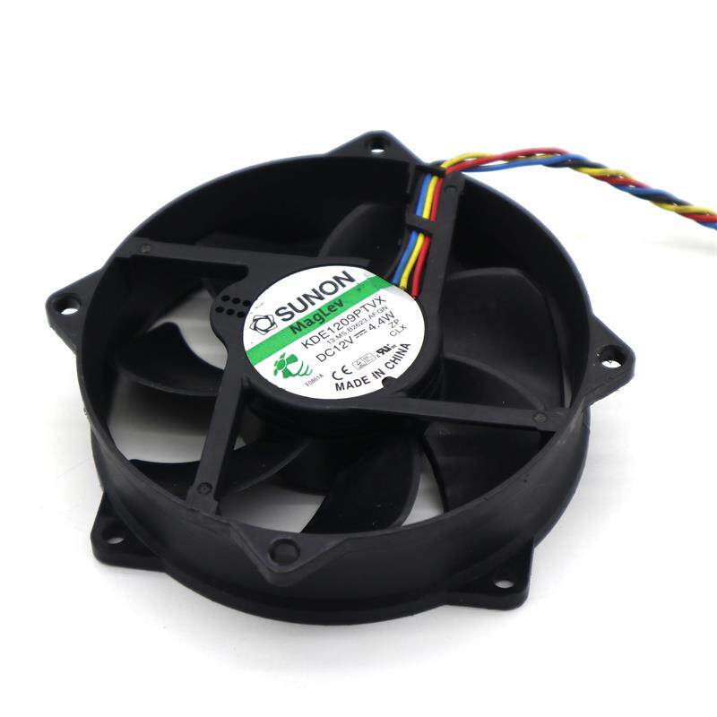 建准SUNON 9cm 9025 4针磁浮风扇 KDE1209PTVX 12V 4.4W 7W 圆形