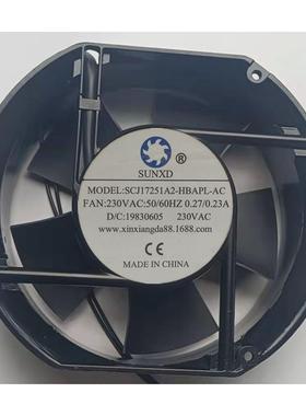 SCJ12038/17251A2-HBAPL-AC原装SUNXD台湾230/380V变频器机柜风扇