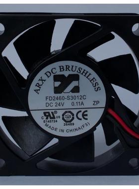 FD2460-S3012C 全新三匠ARX DC BRUSHL 24V 0.11A 6015机箱 风扇