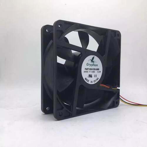 GDA1238-24BB GRYPHON 24V 0.60A 14.4W大风量轴流风扇2/3线12038