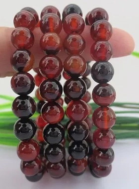 精选手链梦幻宝石天然赠送玛瑙鉴定书时尚玛瑙【】男女款