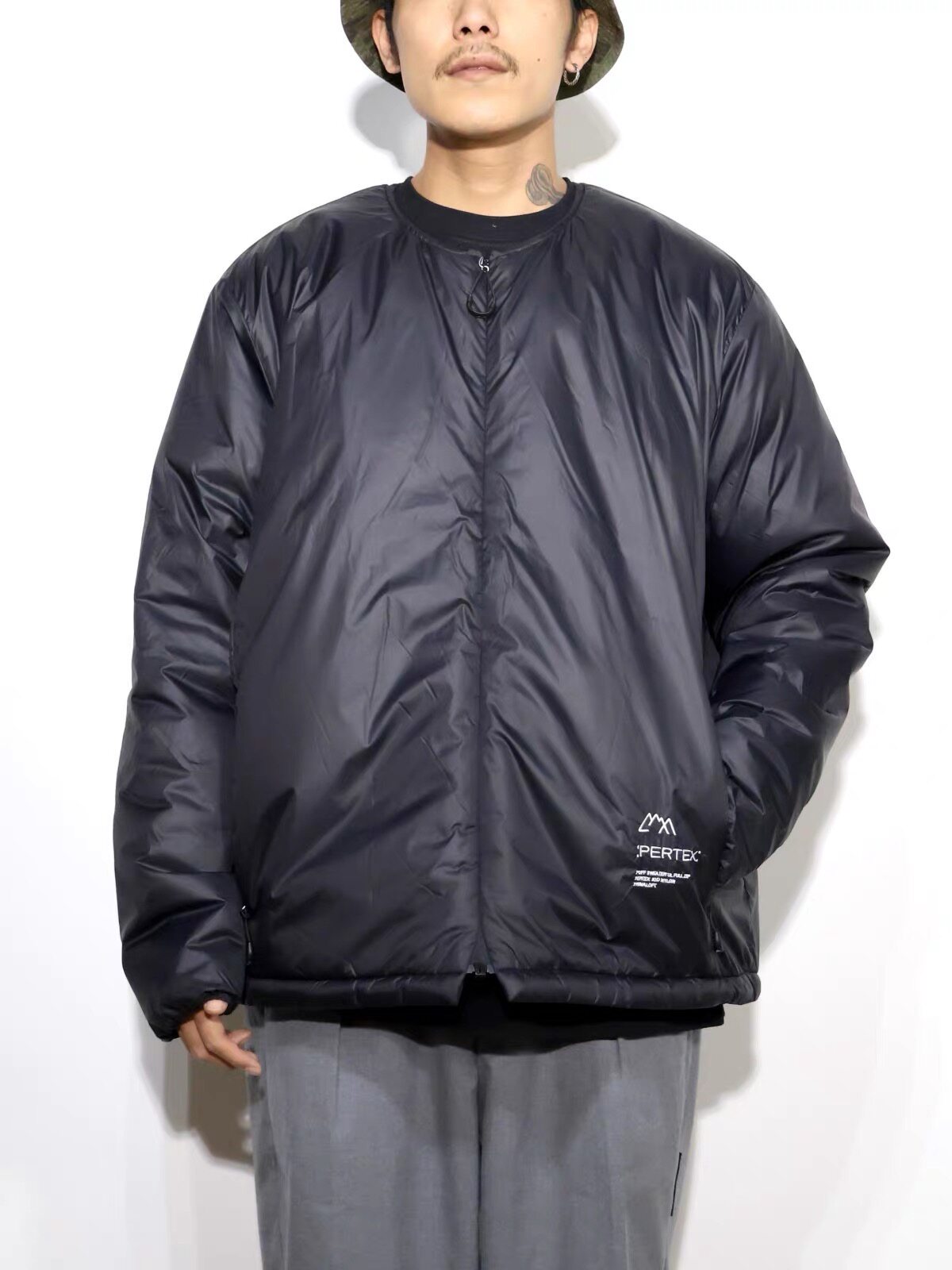 日单Fppev CMF PUFF SWEATER UL FULL超轻防风户外棉服夹克外套