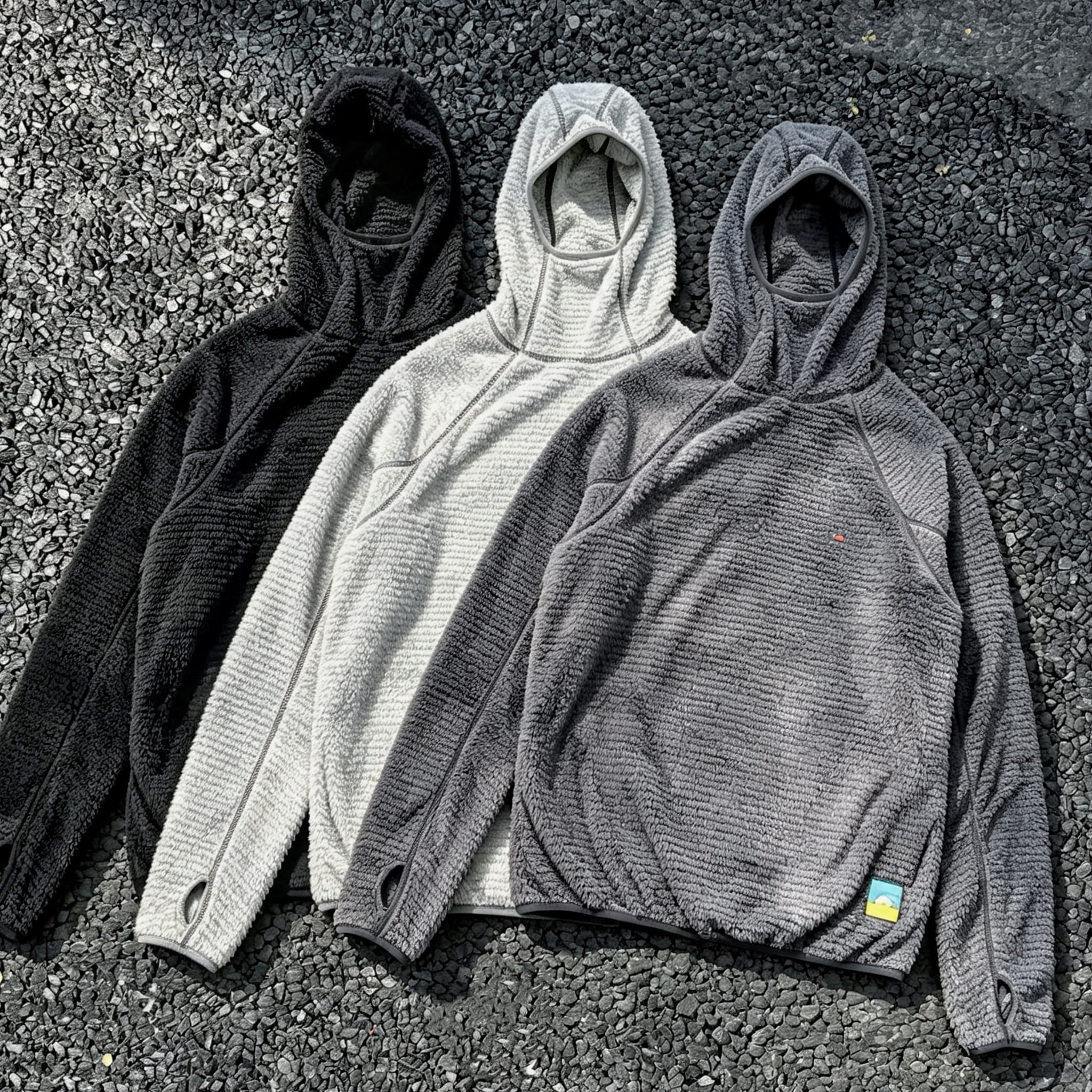 日单170gSenchi Design Primaloft Evolve加厚抓绒连帽卫衣保暖衣