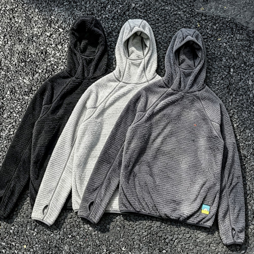 日单170gSenchi Design Primaloft Evolve加厚抓绒连帽卫衣保暖衣