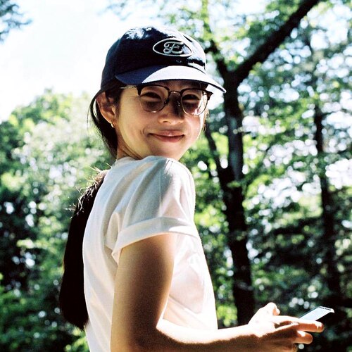在原美由纪同款眼镜框女半框