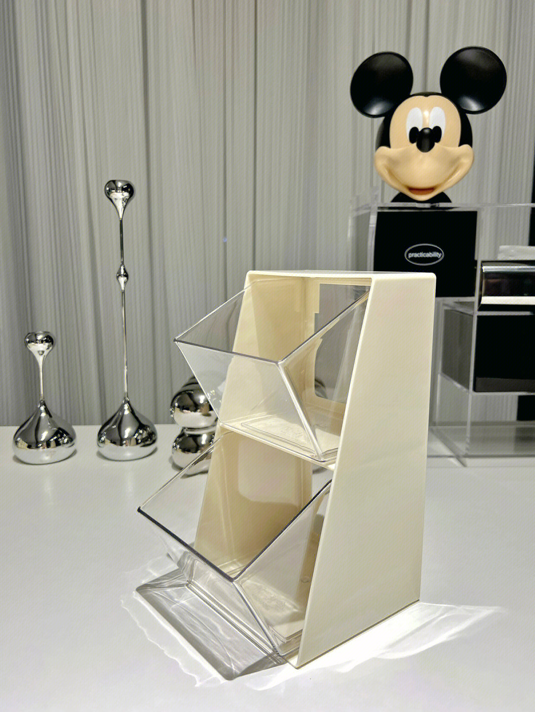 辰哆居家日用品咖啡胶囊收纳盒茶叶整理架办公室台桌面亚克置物架