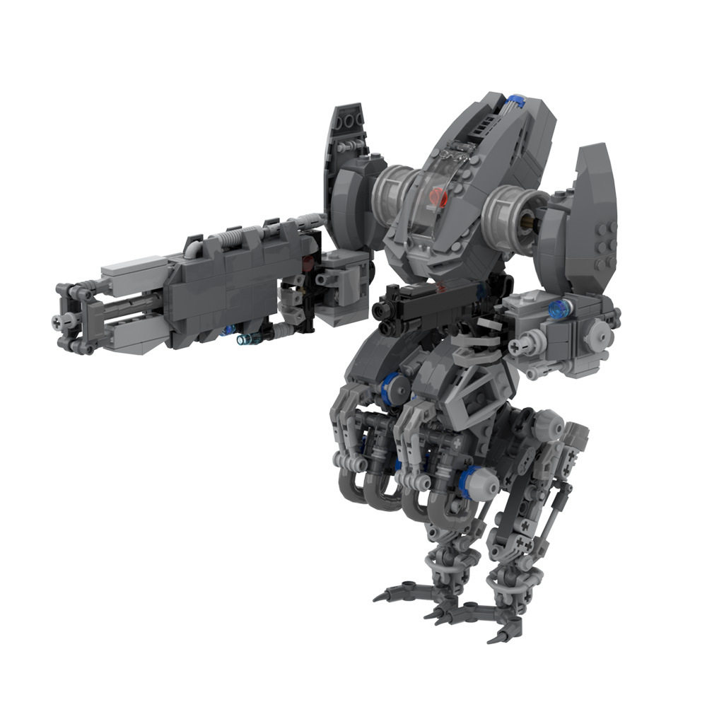 【高砖零件】机械动力装甲机甲机器人模型MOC-178167拼装积木玩具