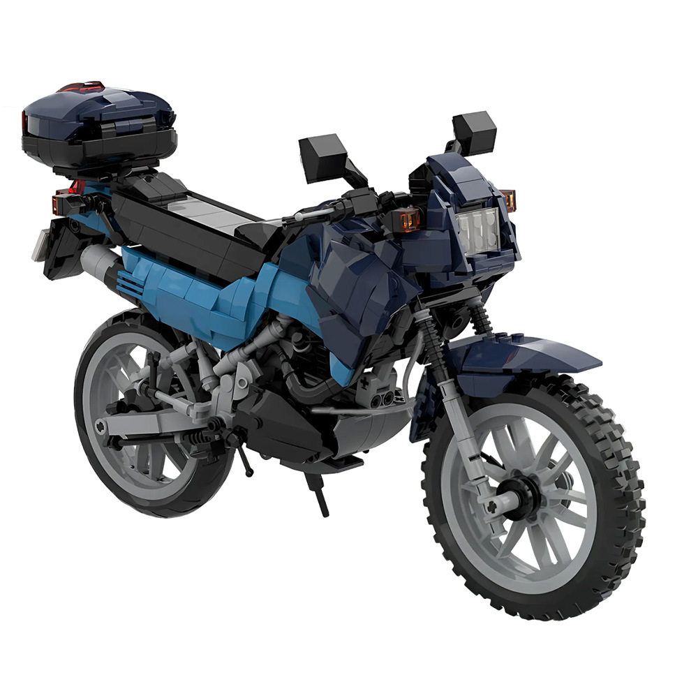 【高砖零件】本田NX125 Transcity摩托车MOC-234101拼装积木玩具