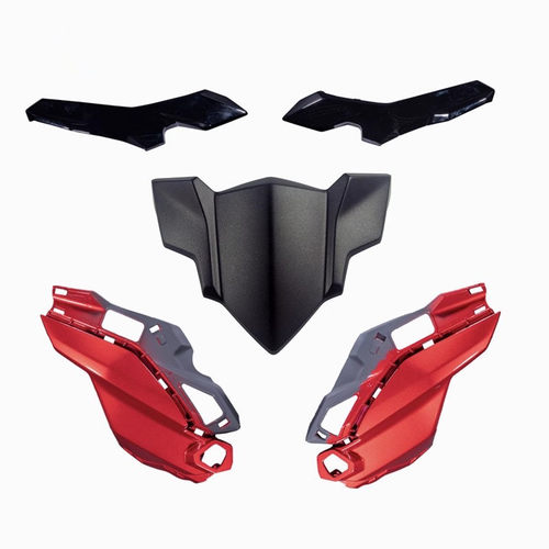 适用豪爵DR160/DR150/HJ150-10A/10C/10D原装大灯导流罩头罩外壳