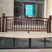 阳台护栏不锈钢别墅围栏室外户外仿古中式 门护栏栅栏防护栏隔离i.