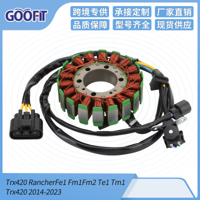 摩托车定子点火线圈Trx420 RancherFe1 Fm1Fm2 Te1 Tm1 2014-2023