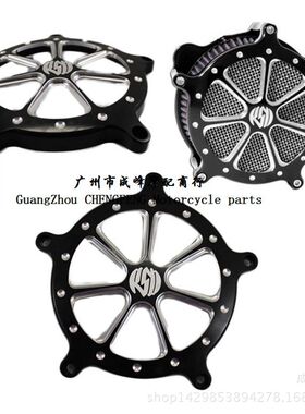 摩托车配件哈雷XL883 1200 48 软尾改装SD空滤 大空滤器 滤清器