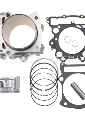 摩托车102mm铝缸套带活塞垫圈适配Grizzly660 2002-2008UTV