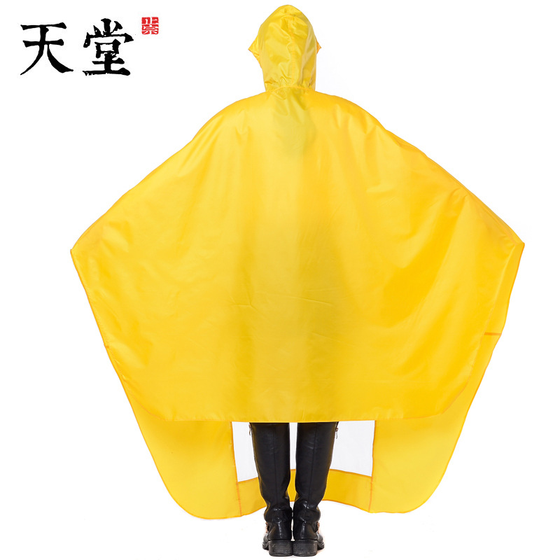 天堂电动车雨披N210摩托车单人成人电瓶车雨披雨衣