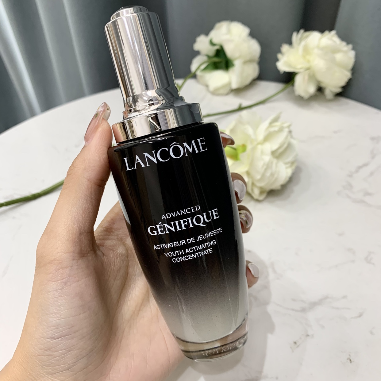 兰蔻小黑瓶精华肌底液100ml维稳修护淡纹精华液二代 效期26.3月