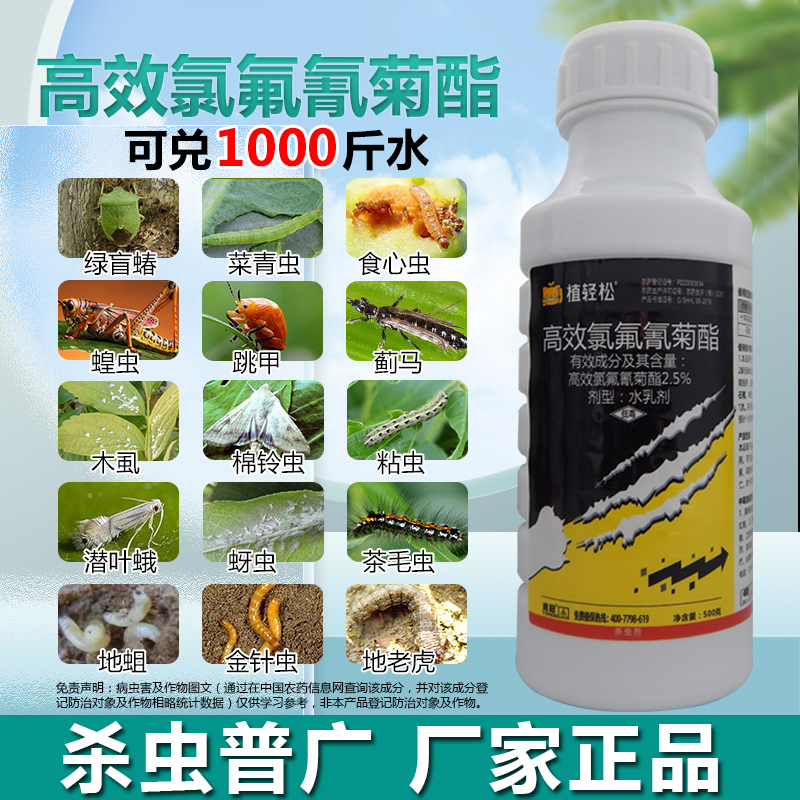 高效氯氟氰菊酯杀虫剂