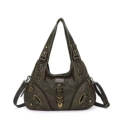 Large Classic Distressed Green