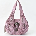 Triangel Metal Small Tie Dye Pink
