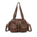 Washed Brown Double Pockets